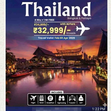 Thailand Calling! 4 Nights Of Fun In Bangkok & Pattaya For ₹32,999